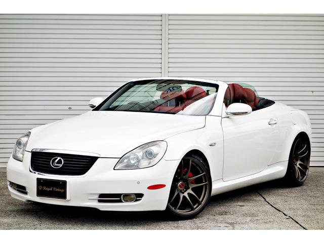SC430のカスタム車輛になります!新品WORK19AW!RS-R車高調!ZEESマフラー!