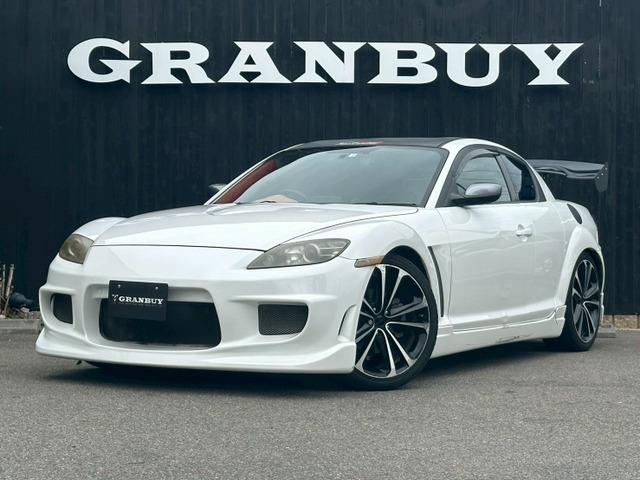 平成15年 マツダ RX-8 ベースグレード入庫しました。リアスポイラー WRESTアルミ 社...