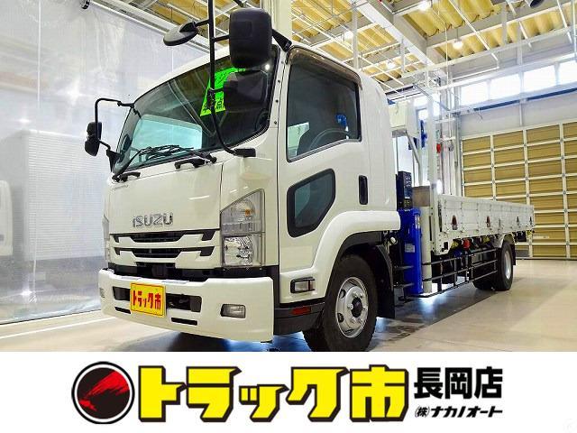 お問合せ管理No.E301 R2 フォワード 4.8t 増トン 標準ベッド付 タダノ4段クレー...