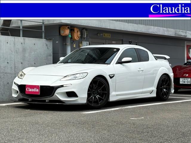 RX-8入庫しました。ロータリーエンジンのOHなど専門メカニックがご対応致します