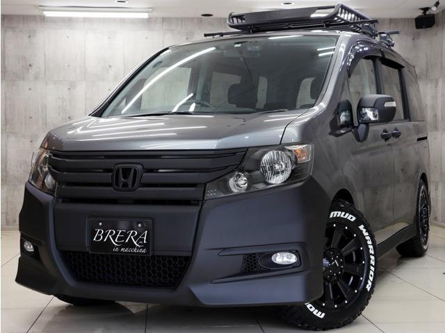 新品パーツにてカスタム仕上げ済み!早い者勝ちの1台!ナビETCバックカメラ両側電動ドア新品AW...