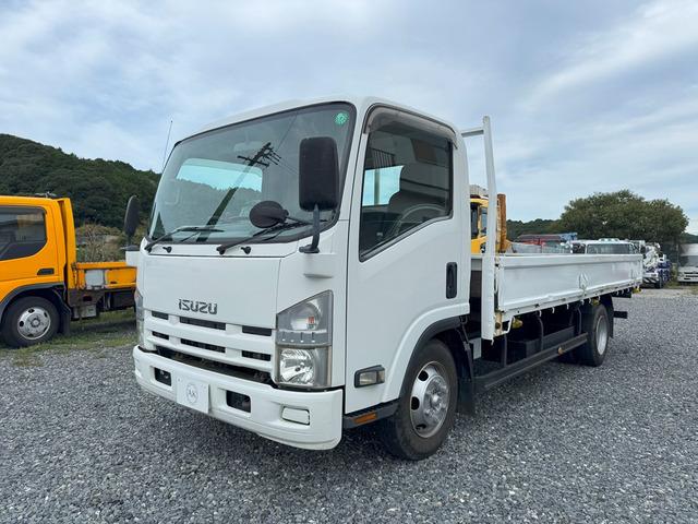 エルフ平ボデー 積載3.5t ワイド超ロング