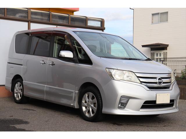 日産 セレナハイウェイスター 平成24年式 グレード【ハイウェイスター Vセレクション】シルバ...